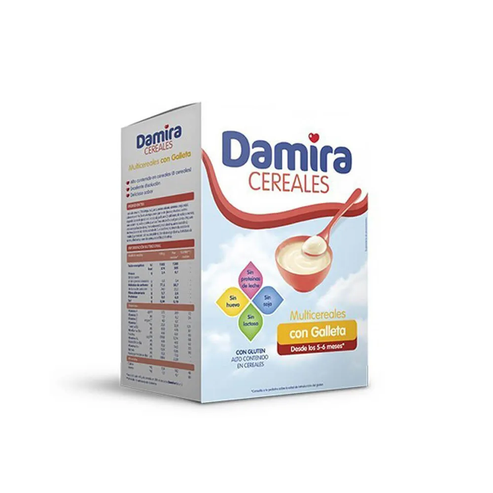 Damira 8 Cereales Con Galleta Maria 600 Gramos