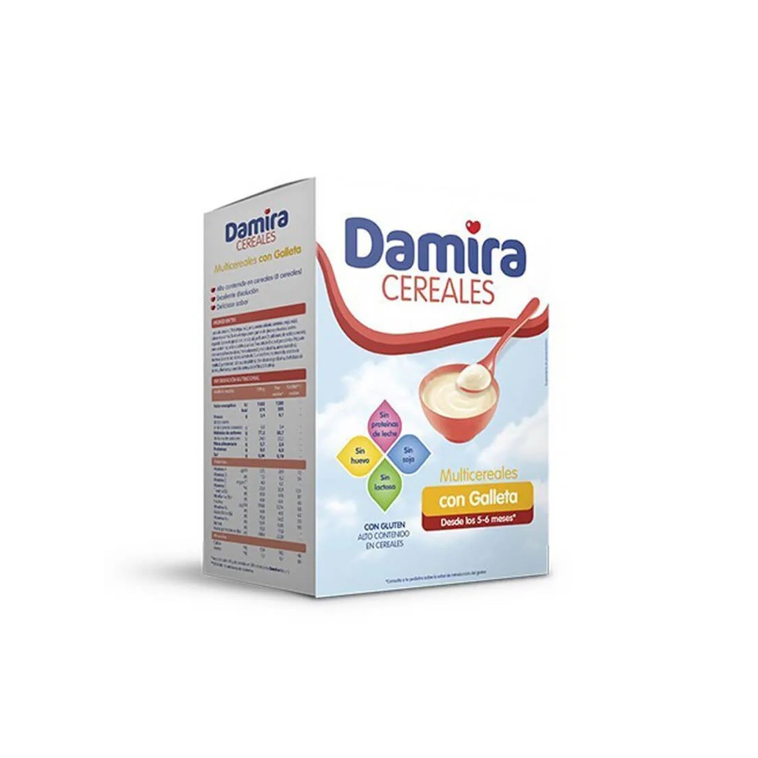 Damira 8 Cereales Con Galleta Maria 600 Gramos