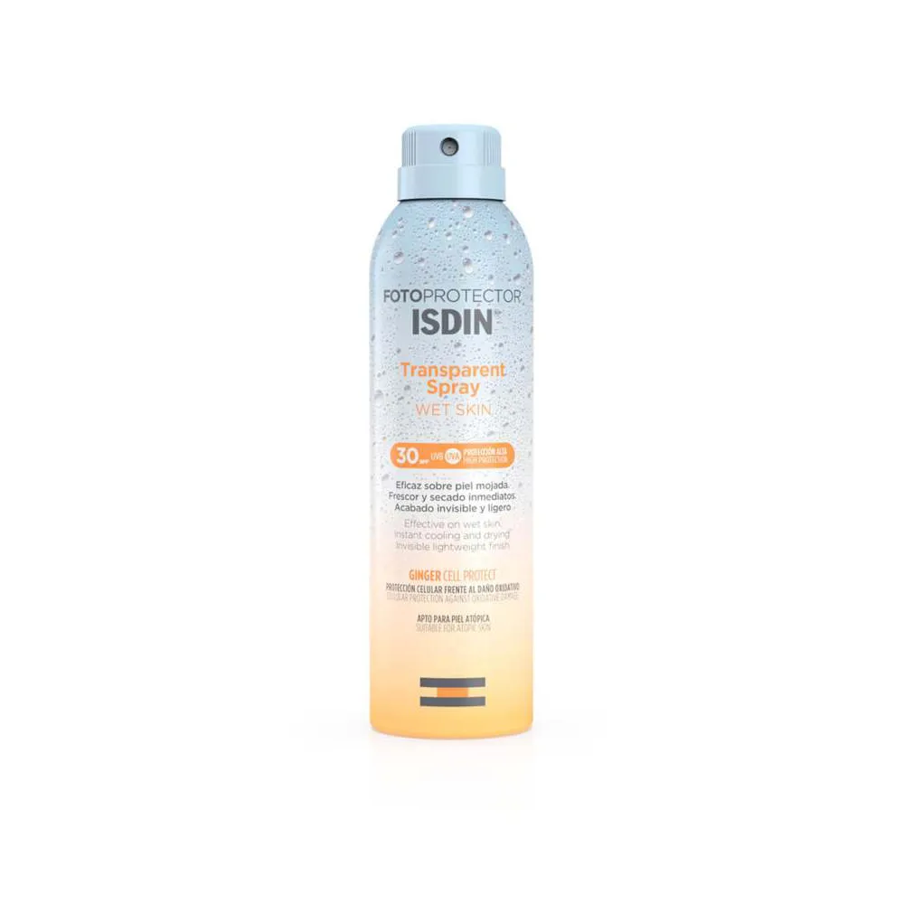 Isdin Fotoprotector Transparent Spray Wet Skin SPF30 250 Ml