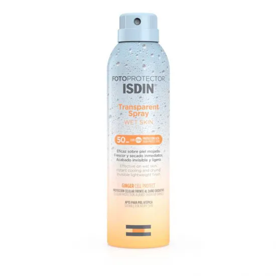 Isdin Fotoprotector Transparent Spray Wet Skin SPF50