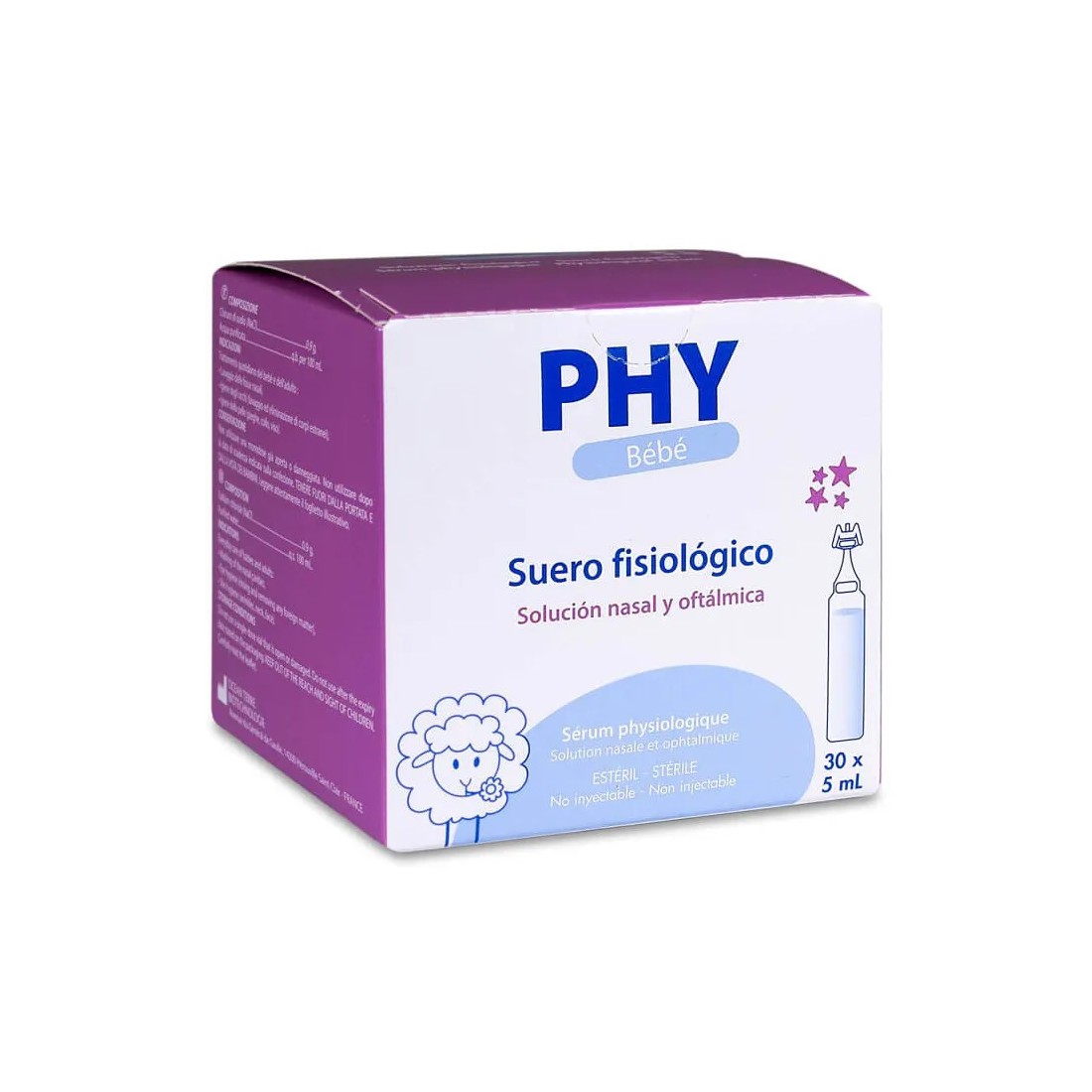 PHY Bebe Suero Fisiologico 30 Viales