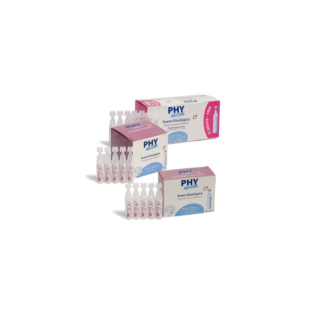 PHY Bebe Suero Fisiologico 30 Viales