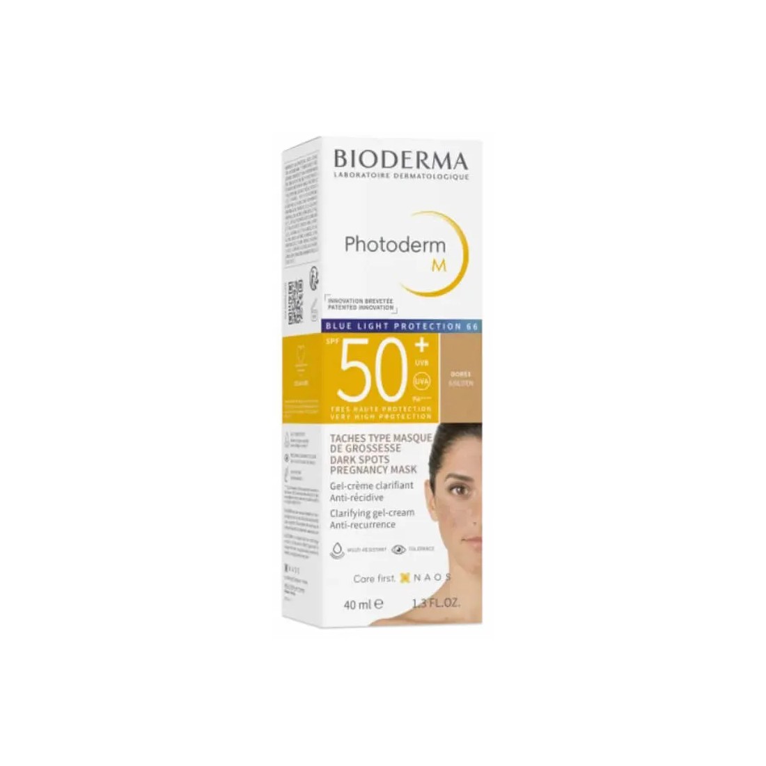 Bioderma Photoderm M Color Dorado Spf50 + 40Ml envase