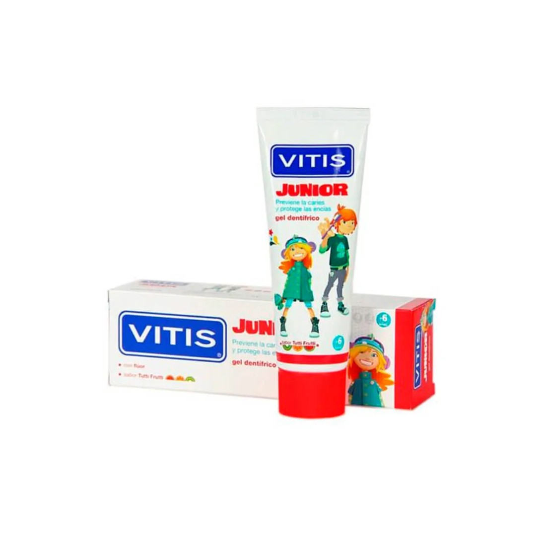 Vitis Junior Gel Dentrifico Sabor Tutti Frutti 75 Ml