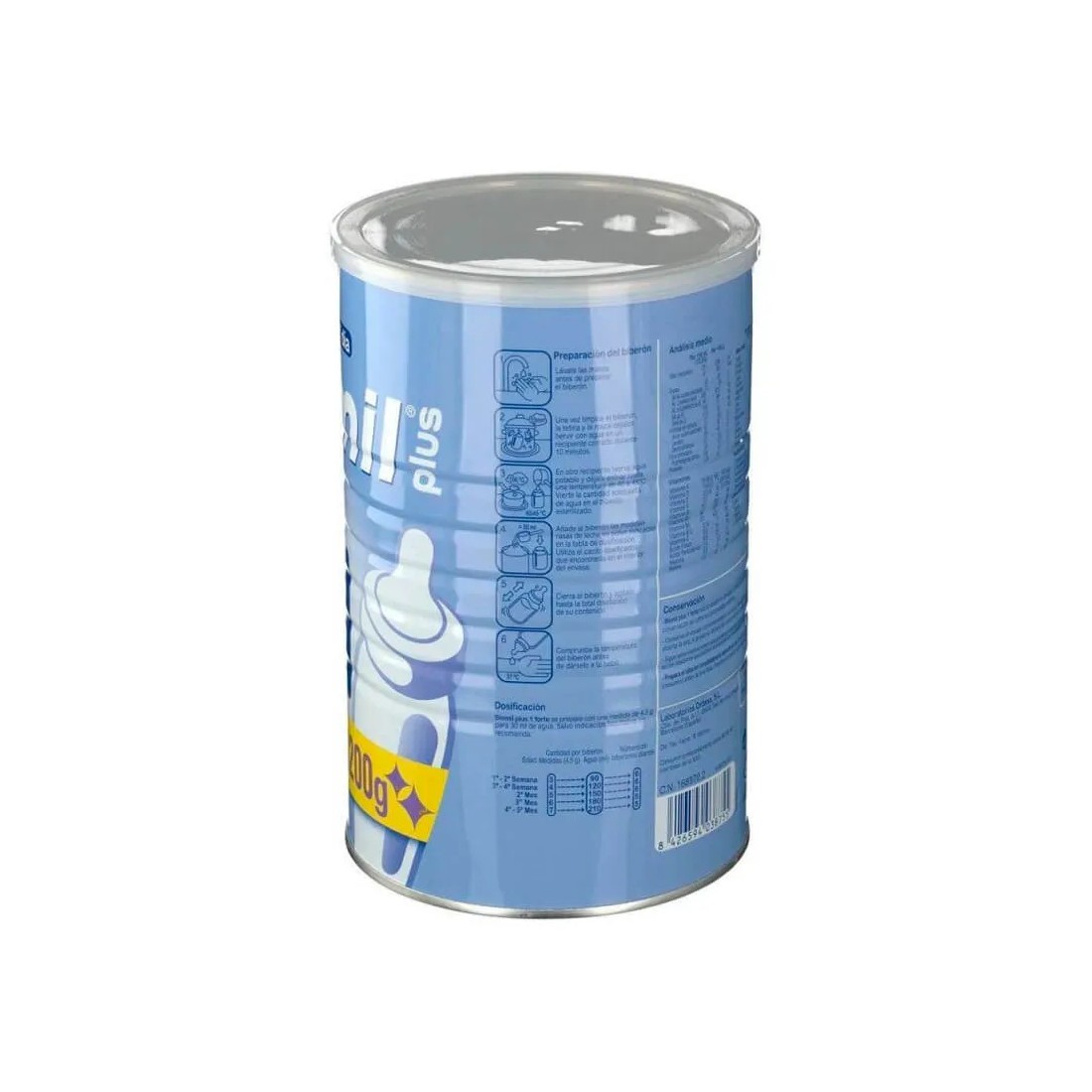 Blemil Plus 1 Forte 1200 Gramos preparación