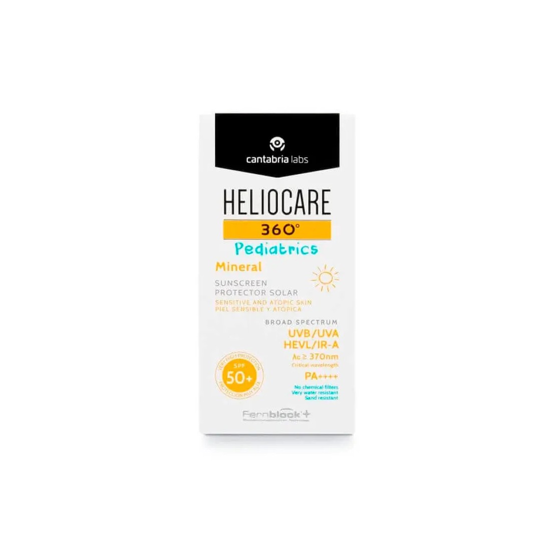 Heliocare 360º Pediatrics Mineral SFP50+ envase