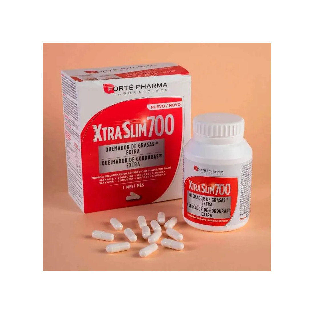Forte Pharma XtraSlim 700 120 Capsulas contenido