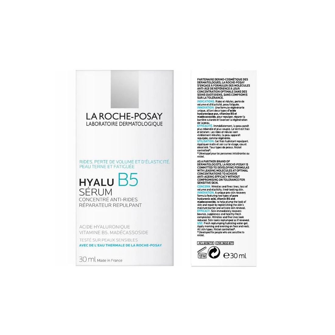 La Roche Posay Hyalu B5 Serum 30 ml ingredientes