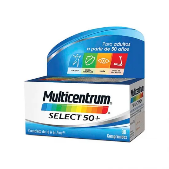 Multicentrum Select 50+  90 Comprimidos