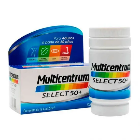 Multicentrum Select 50+  90 Comprimidos envase