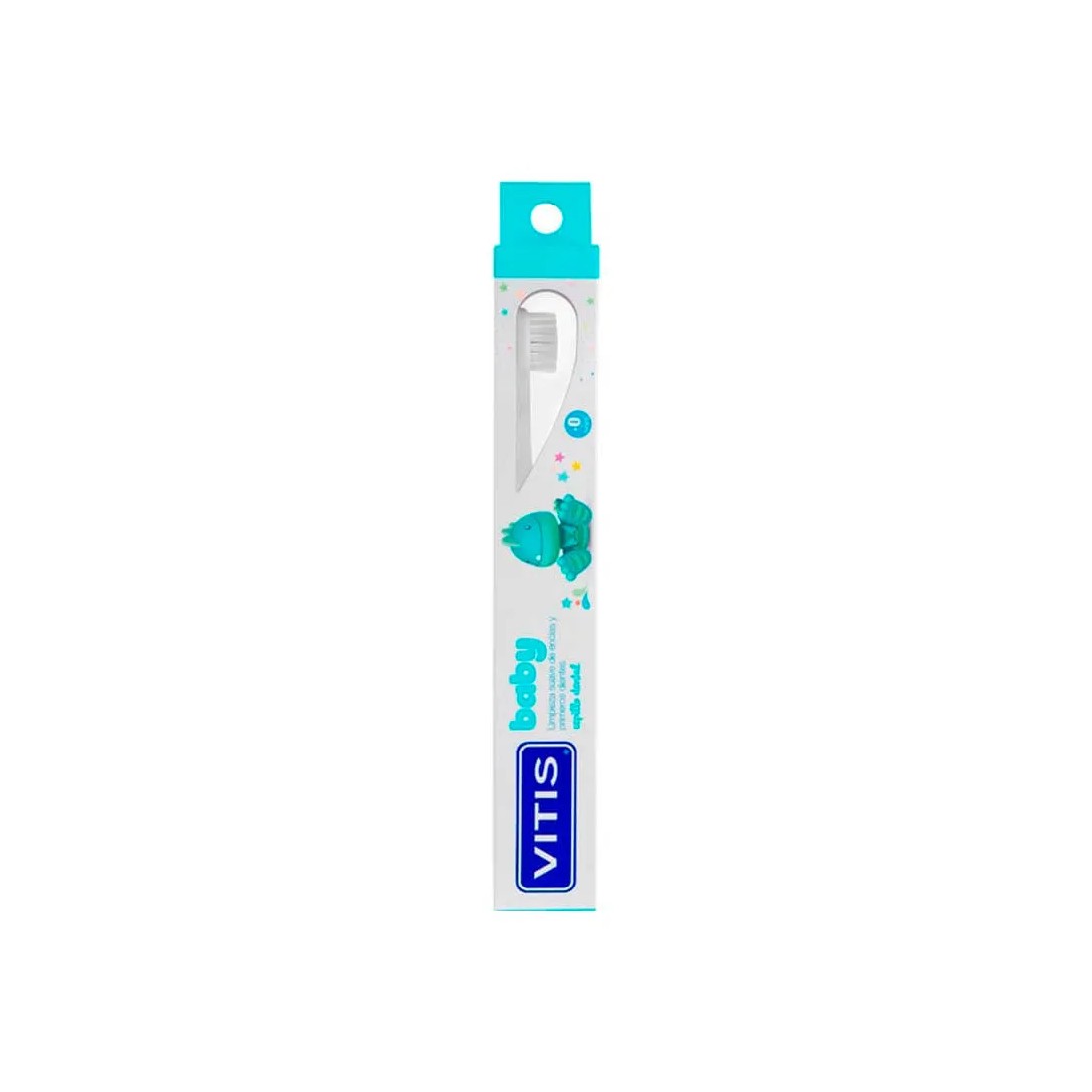 Vitis Baby Cepillo Dental Suave Primeros Dientes envase