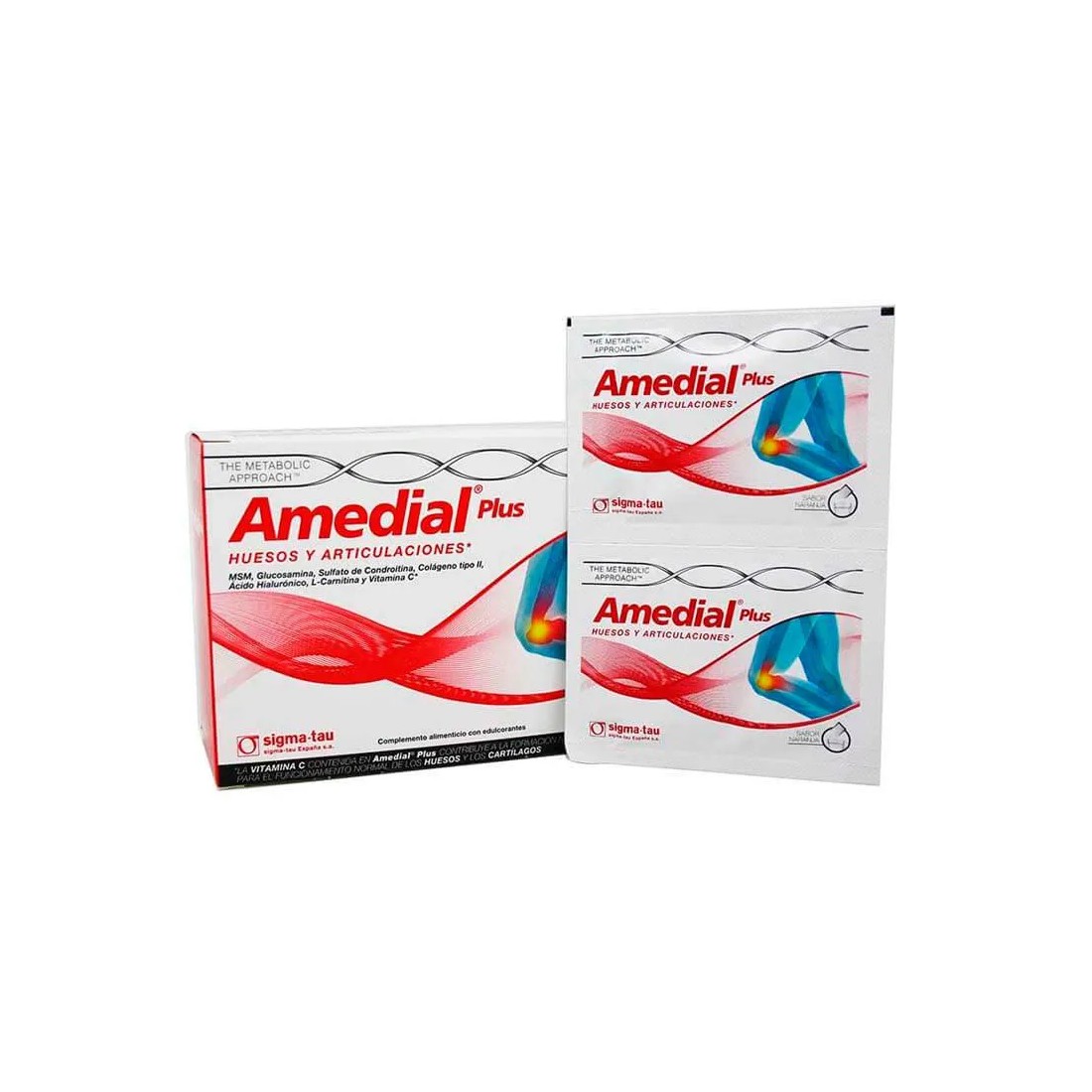 Amedial Plus 20 Sobres contenido