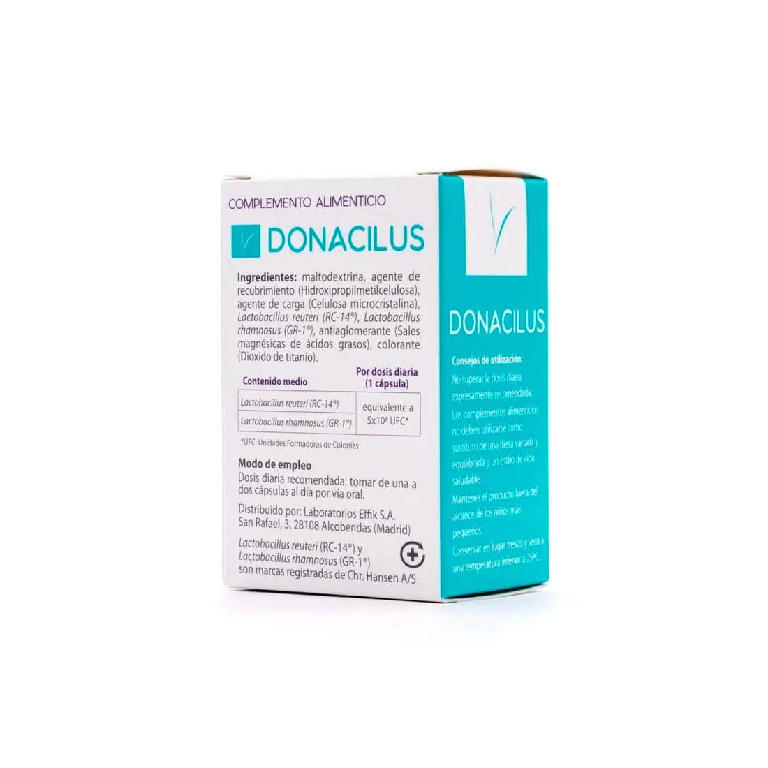 Donacilus 30 Capsulas ingredientes