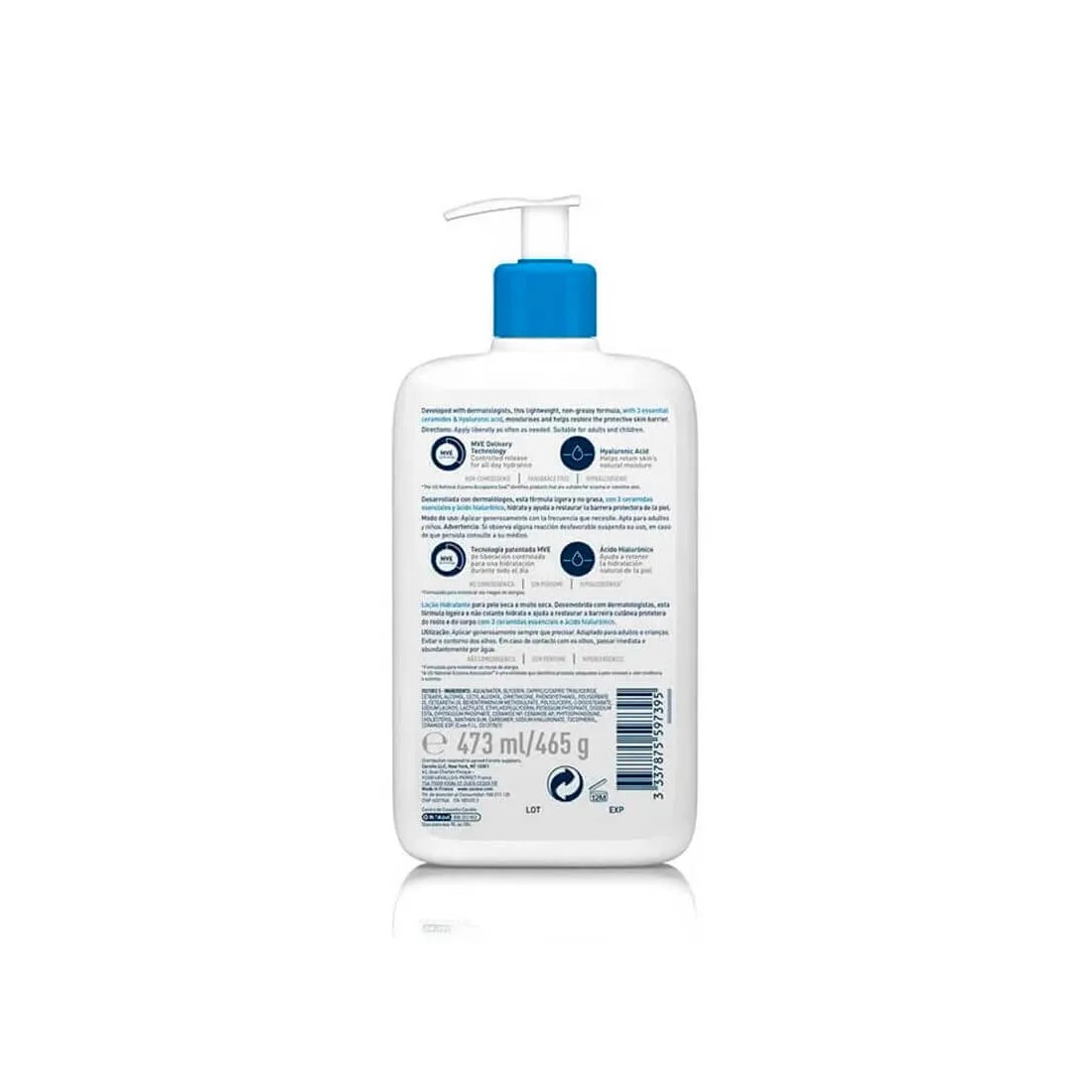 Cerave Loción Hidratante 473 ml milk