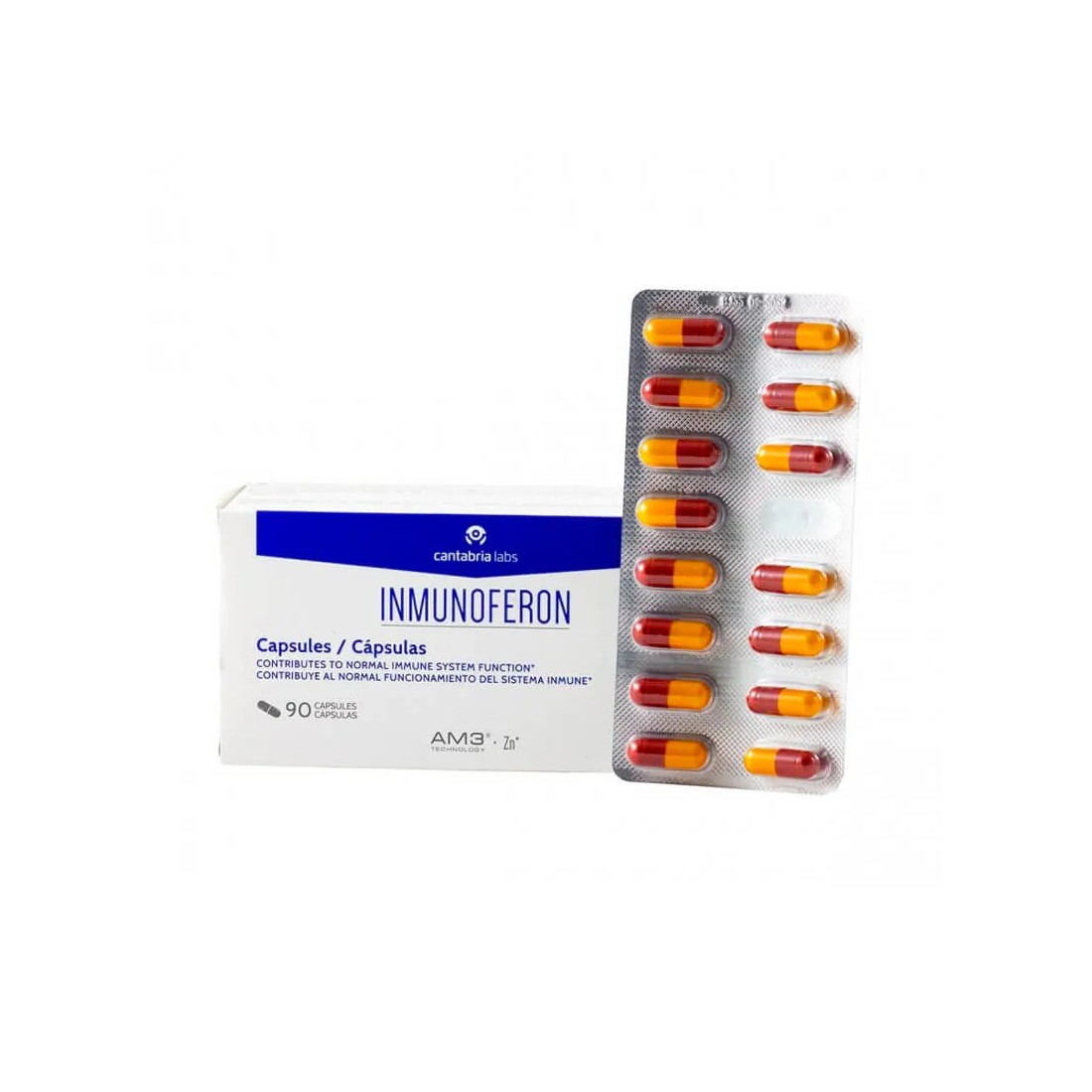 Inmunoferon 90 Capsulas envase
