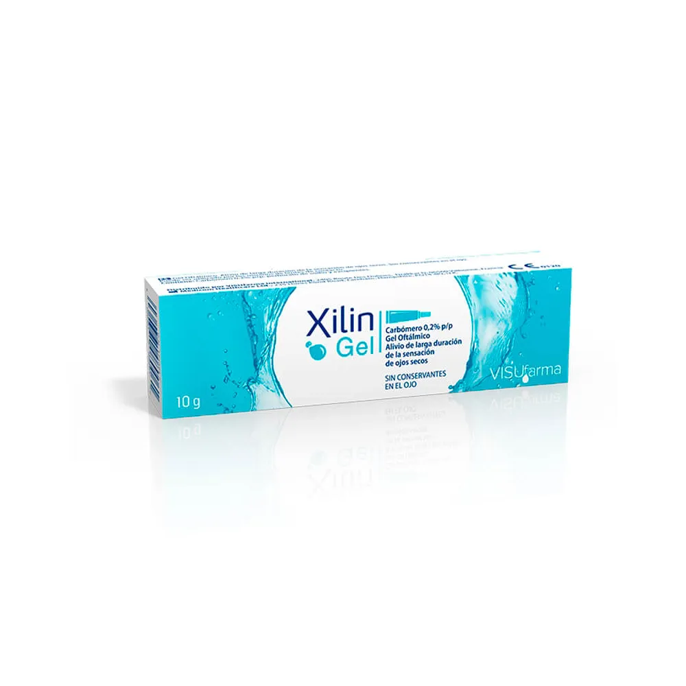 Xilin Gel Esteril Multidosis Unguento Oftalmico Lubricante 10 Gramos