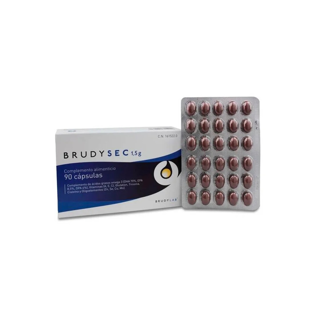 Brudy Sec 1,5g 90 Cápsulas contenido