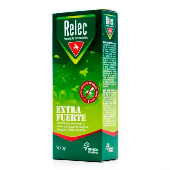 Relec Extra Fuerte Spray Repelente De Mosquitos 75 Ml envase