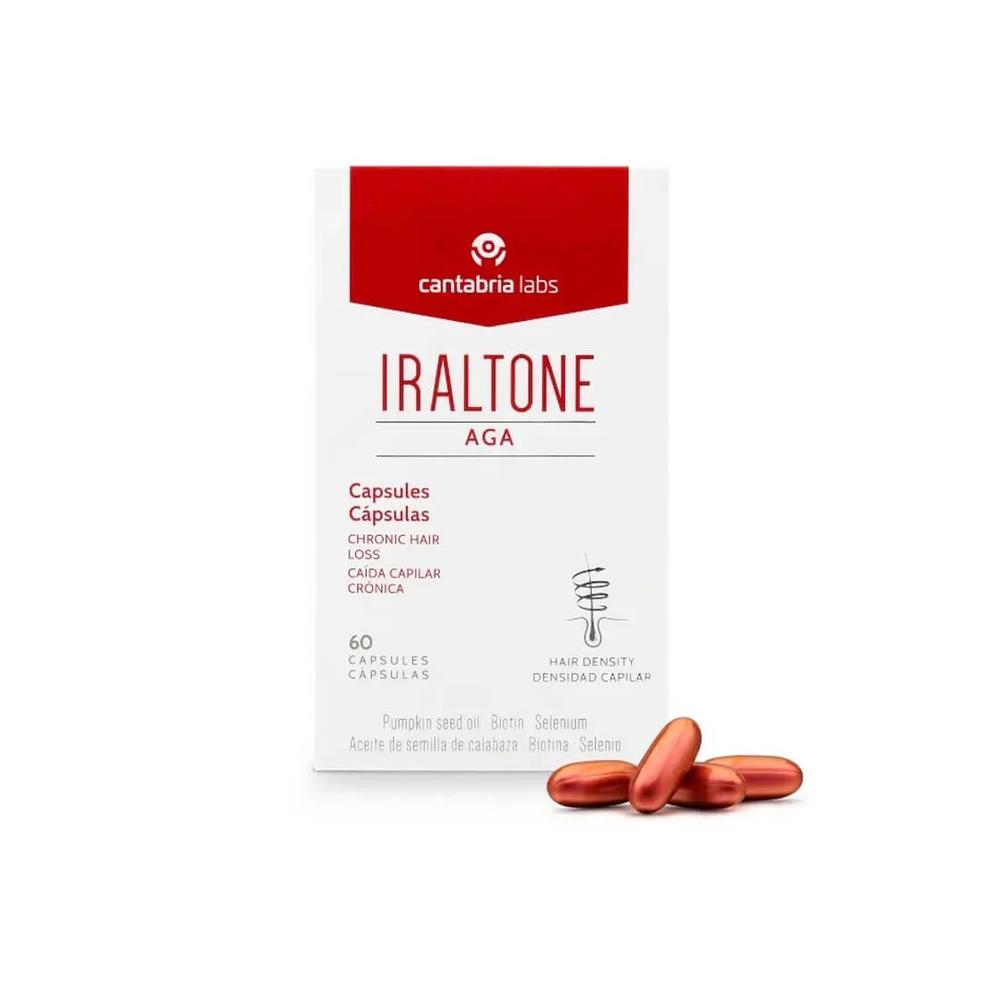 Iraltone AGA 60 Capsulas