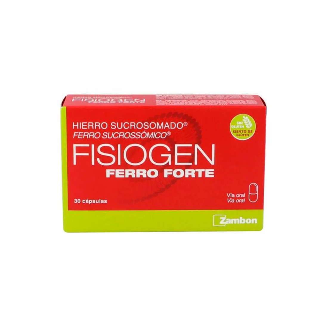 Fisiogen Forte Ferro 30 Capsulas