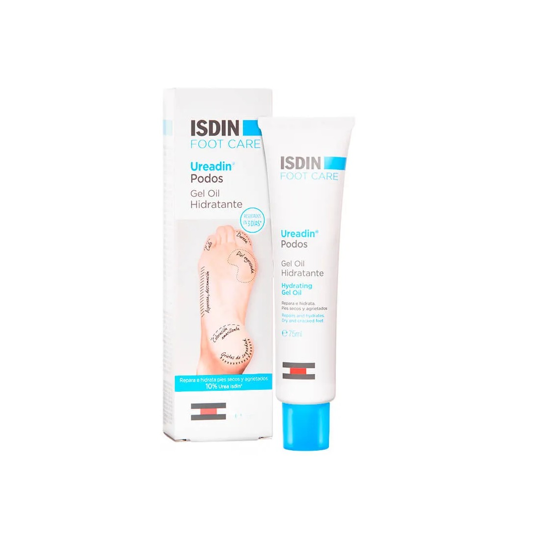 Ureadin Podos Gel Oil 75 ml Isdin