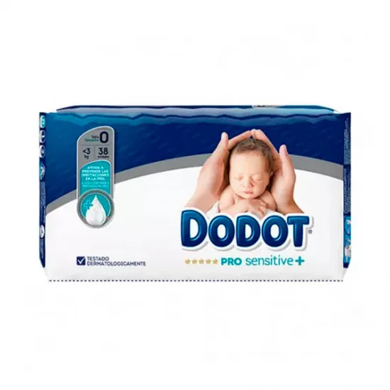 Dodot Pro Sensitive Plus Pañales Recién Nacido Talla 0