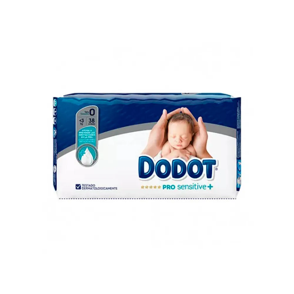 Dodot Pro Sensitive Plus Pañales Recién Nacido Talla 0