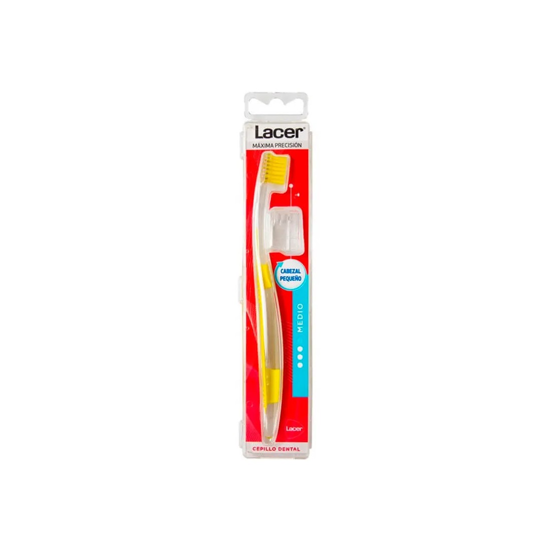 Lacer Cepillo Dientes Medio Cabezal Pequeño