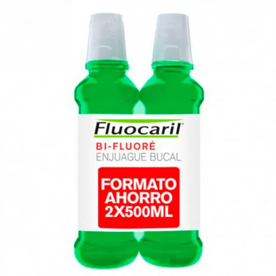 Fluocaril Bi-Fluore Enjuague Bucal Anticaries 2 X 500 Ml