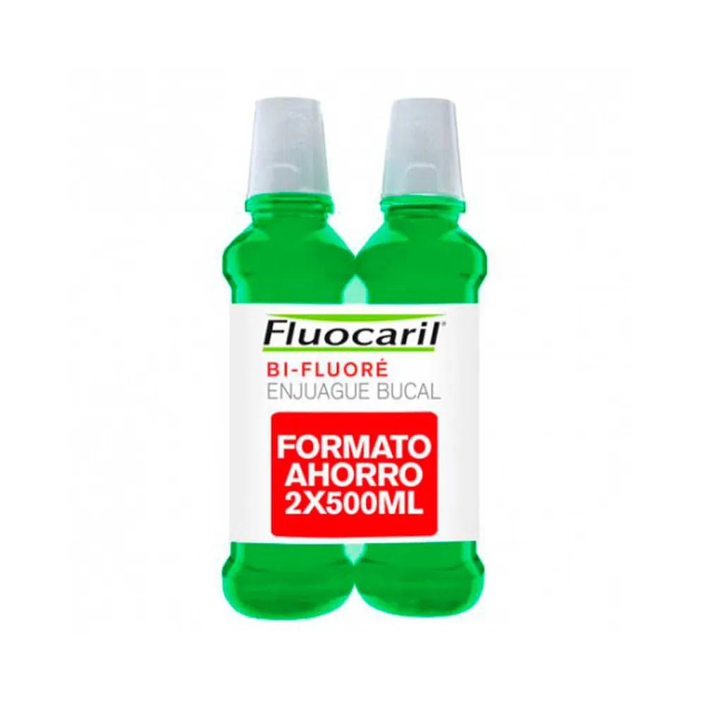 Fluocaril Bi-Fluore Enjuague Bucal Anticaries 2 X 500 Ml