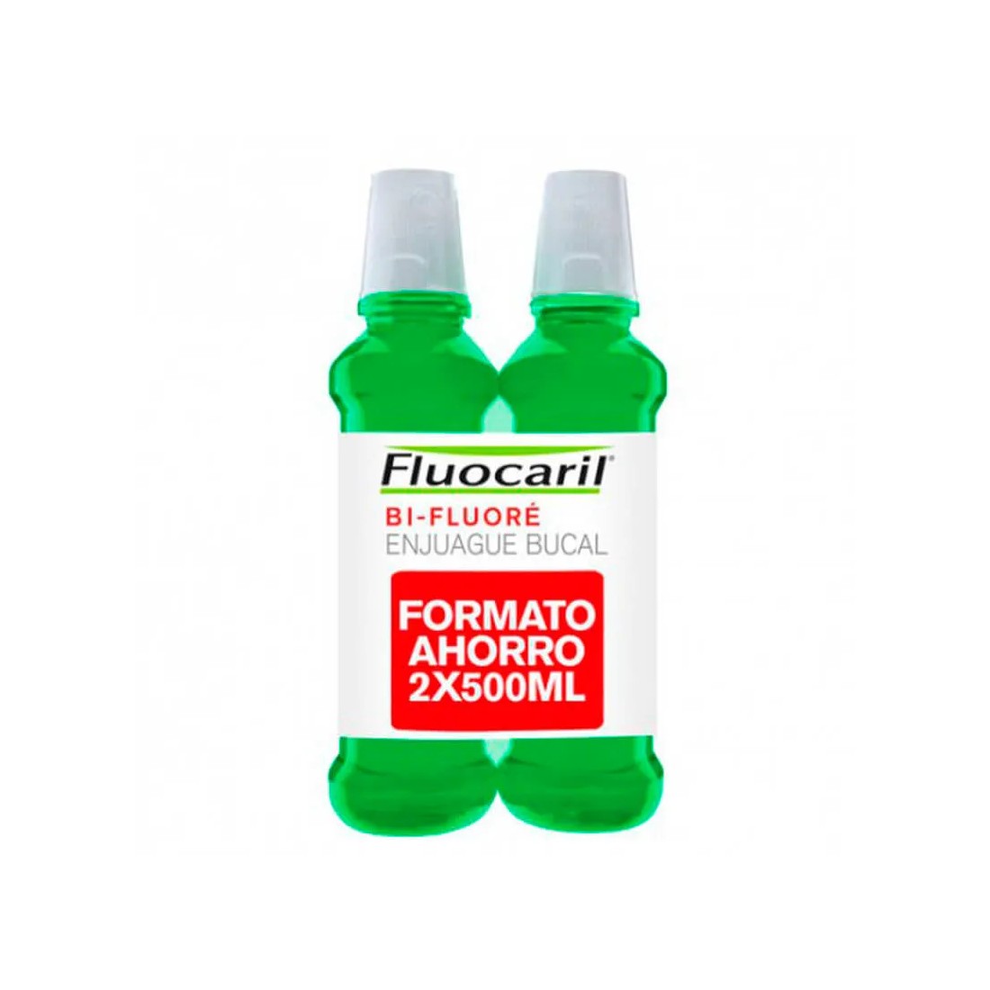 Fluocaril Bi-Fluore Enjuague Bucal Anticaries 2 X 500 Ml