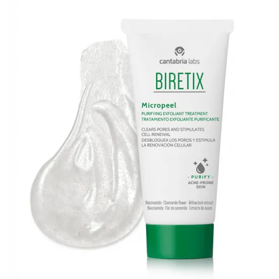 Biretix Micropeel Exfoliante 50 Ml textura