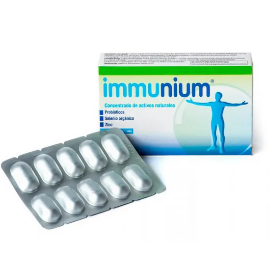 Immunium 20 Capsulas contenido