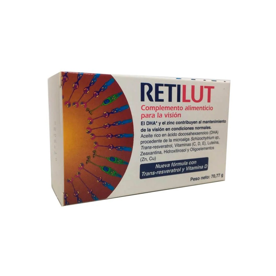 Thea Retilut 60 Capsulas envase