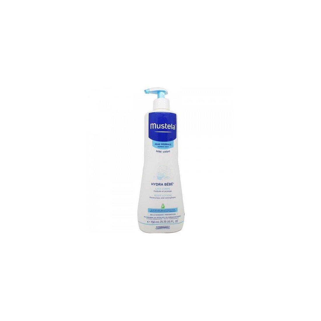 Compra Mustela Hydra Bebe Leche Corporal 750 Ml al mejor precio | Más Parafarmacia
