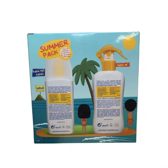 Ladival Pack Familiar crema solar SPF50+ detalles envase