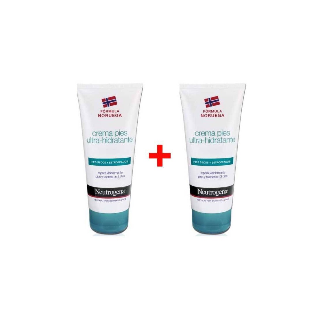 Neutrogena Pies Crema Ultrahidratante 2 x 100 ml envase