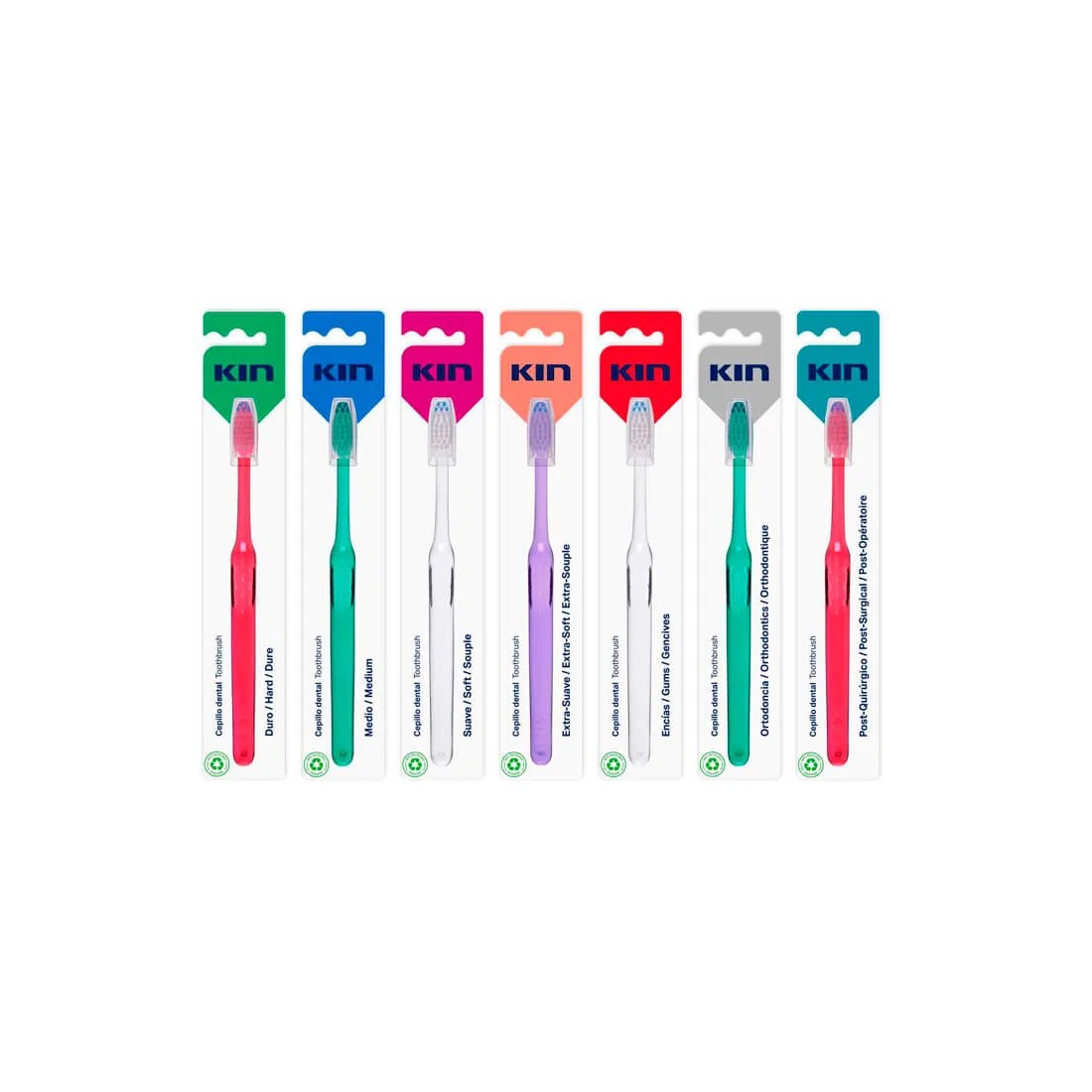 Kin Cepillo Dental Extra-Suave colores