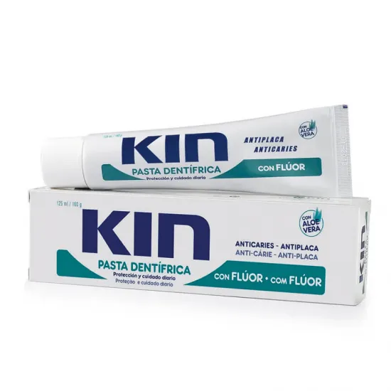 Kin Pasta Dentífrica Con Flúor Aloe Vera 125 Ml