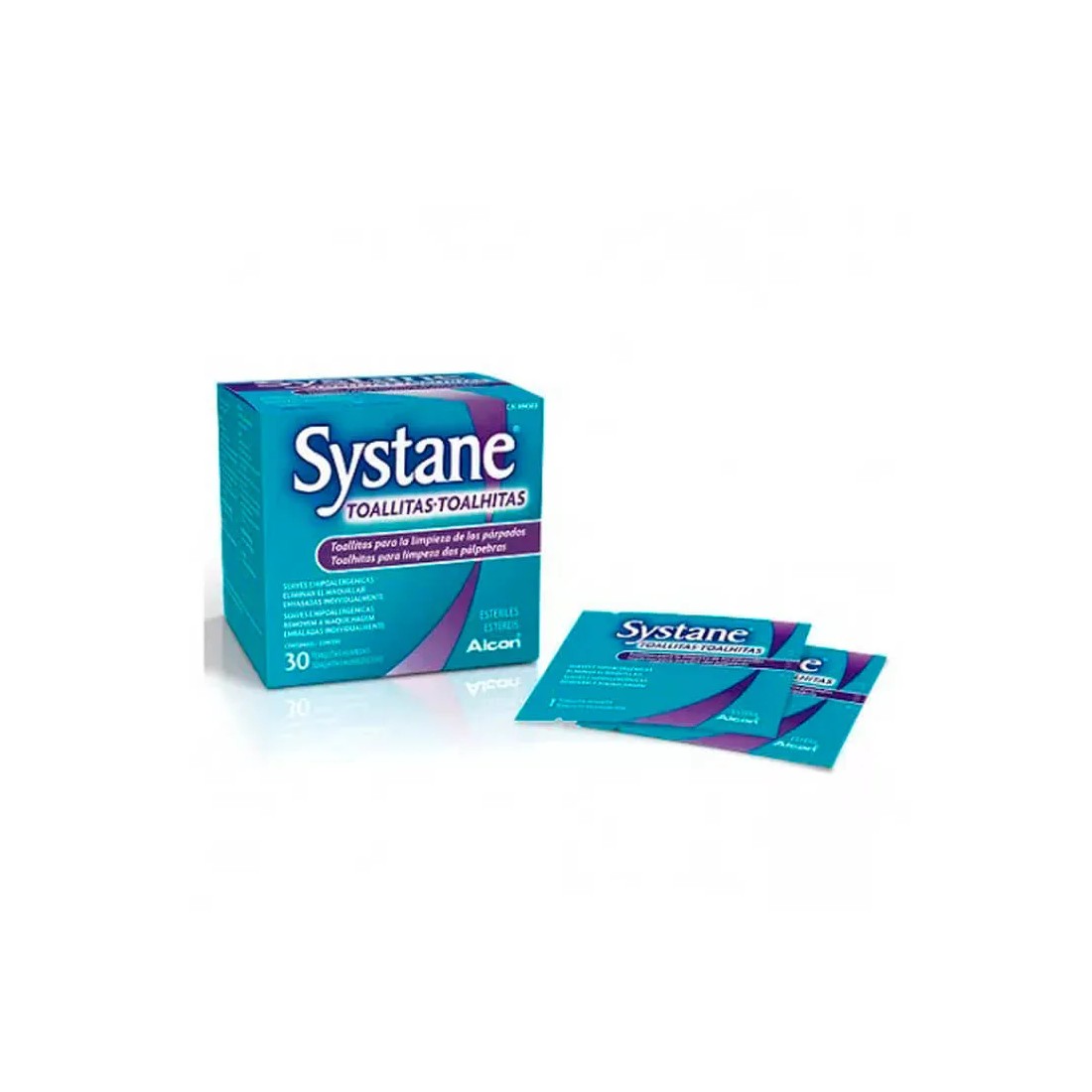 Systane Toallitas Estériles Para Limpieza Ocular 30 Unidades