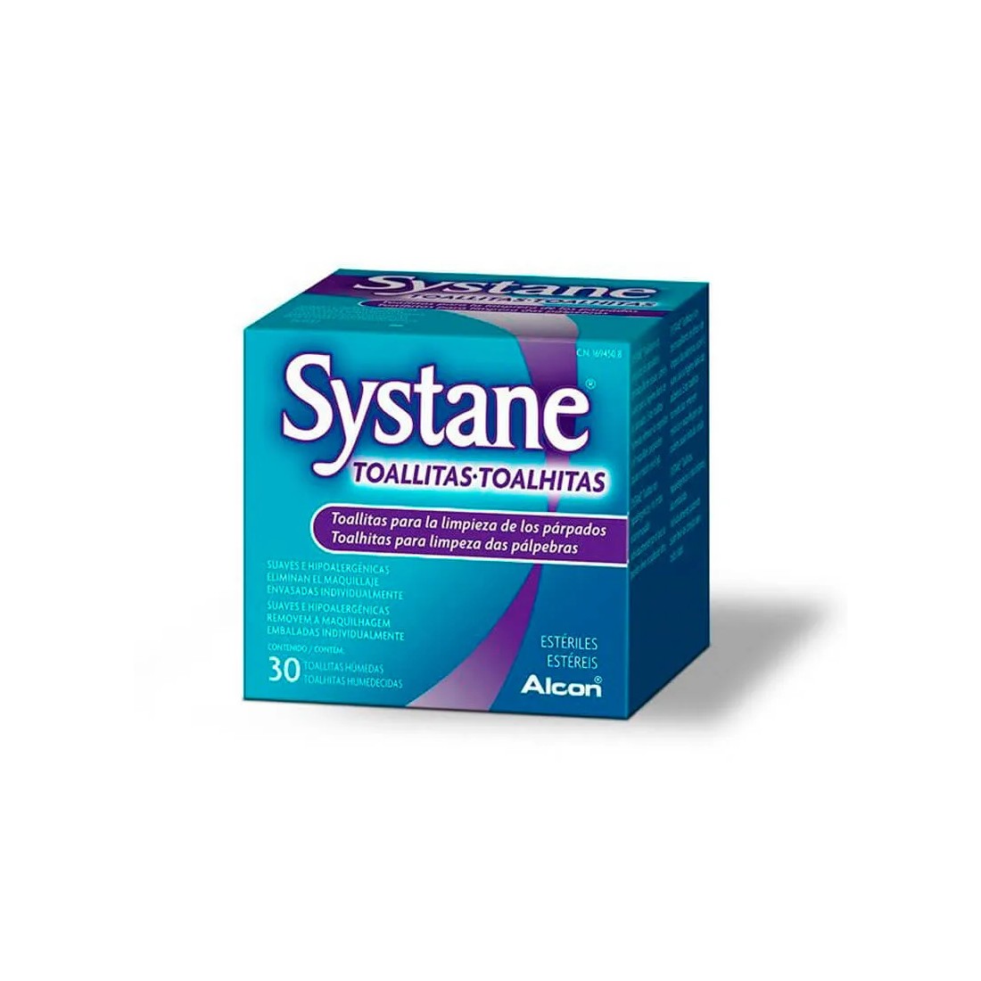 Systane Toallitas Estériles Para Limpieza Ocular 30 Unidades envase