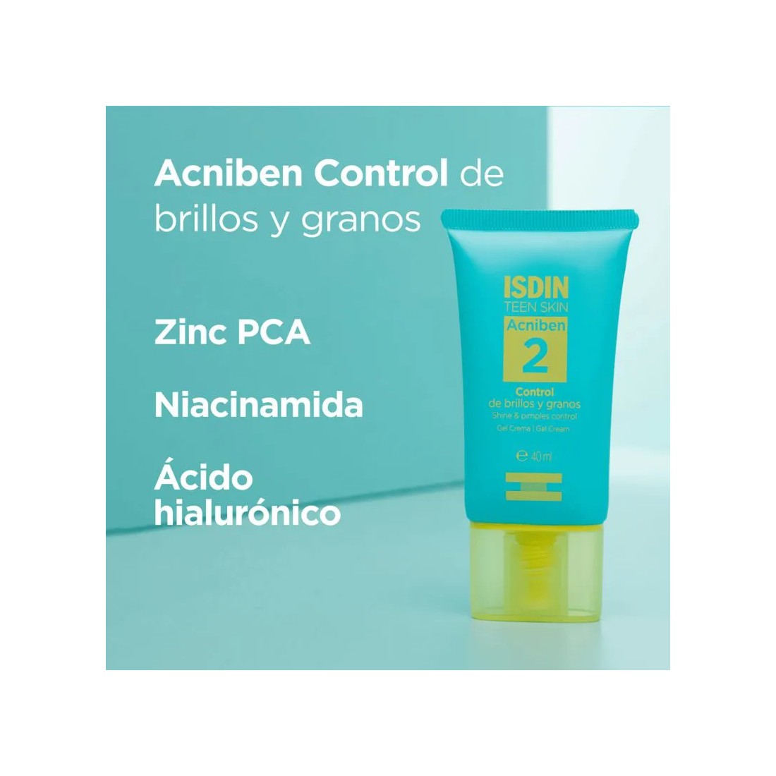 Isdin Acniben Control De Brillos Y Granos Gel Crema 40 Ml