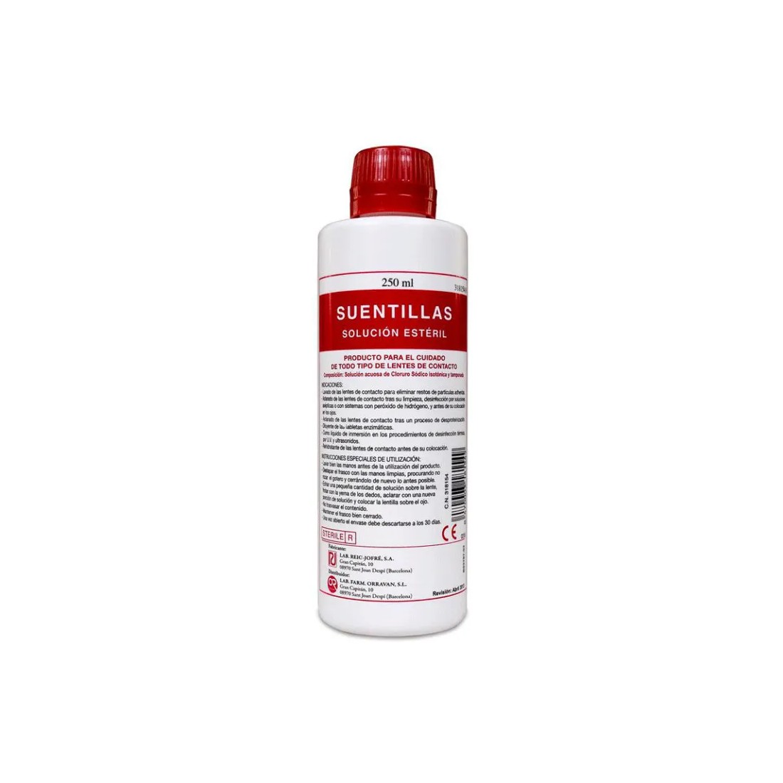 Reig Jofre Suentillas Solución Estéril 250 ml
