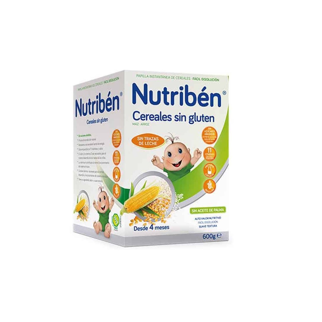 MasParafarmacia: Comprar Nutriben Cereales Sin Gluten 600 gr
