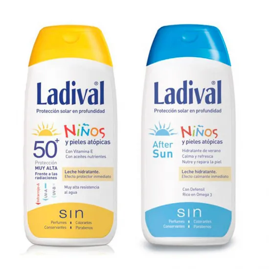 Ladival Pack Crema Solar Niños SPF50+ y After Sun