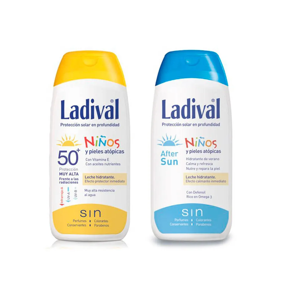 Ladival Pack Crema Solar Niños SPF50+ y After Sun