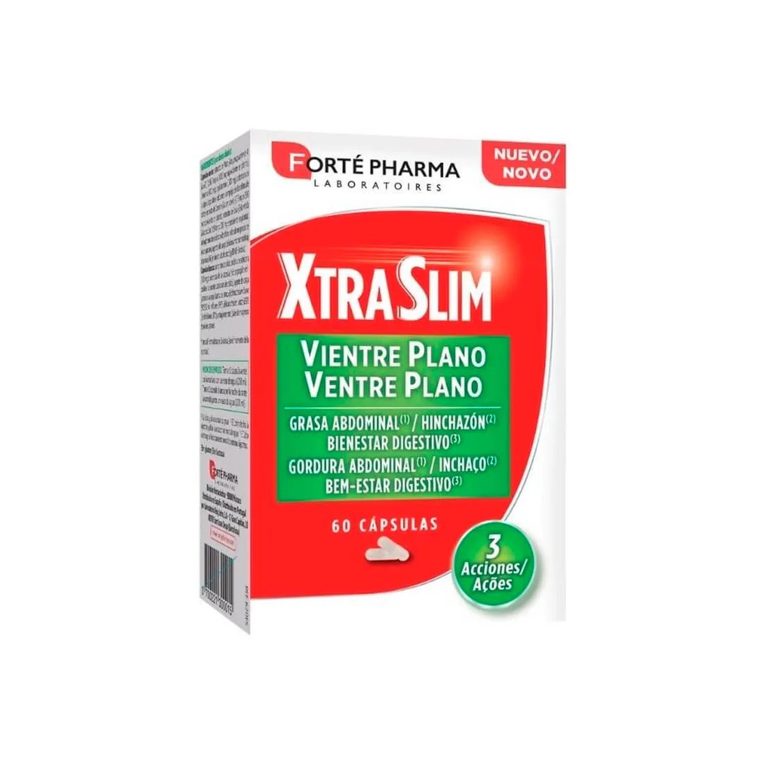 Forte Pharma XtraSlim Vientre Plano 60 Cápsulas