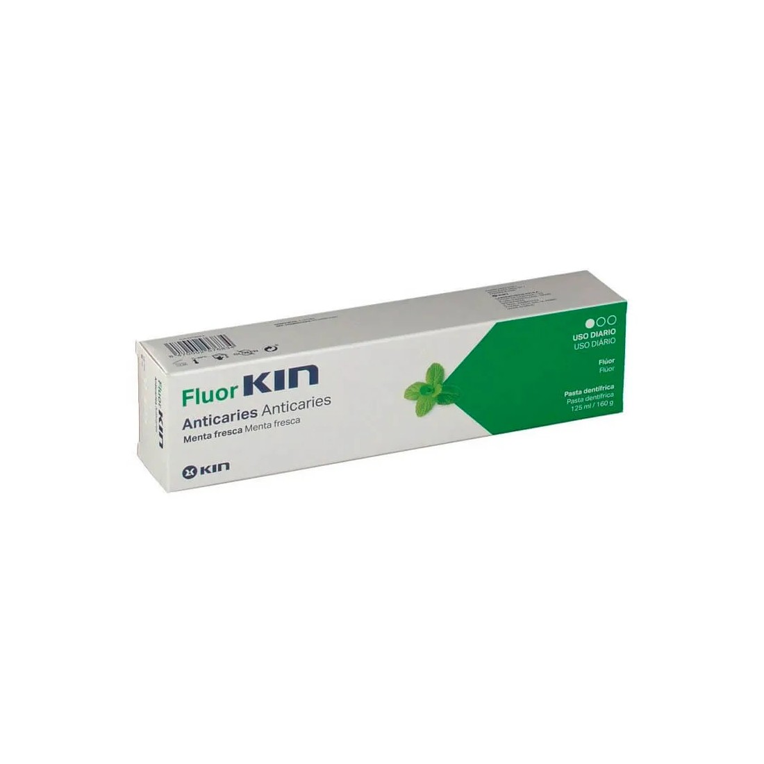 FluorKin Pasta Anticaries Menta 125 Ml envase
