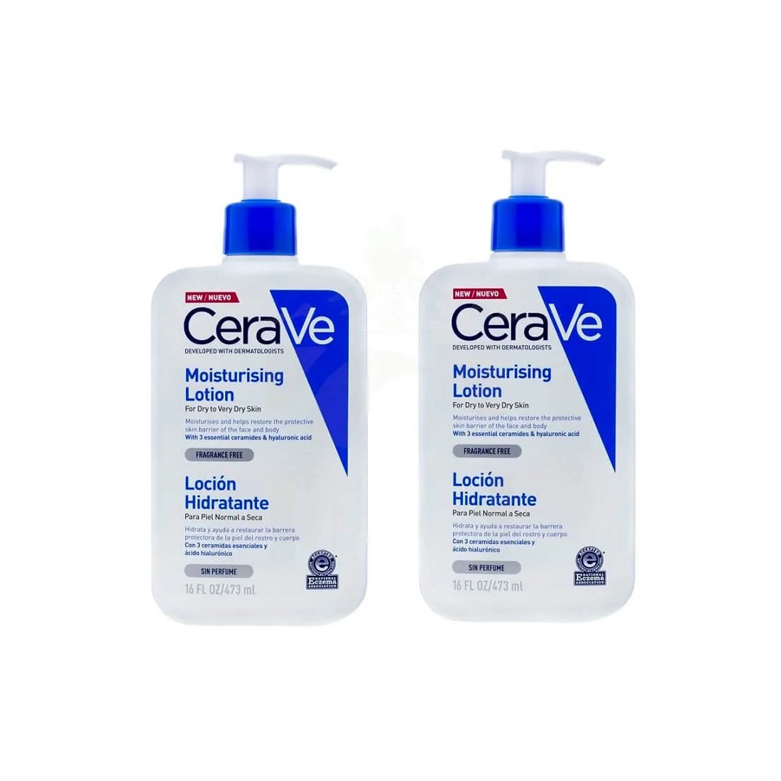 Cerave Loción Hidratante Duplo 2x473 ml