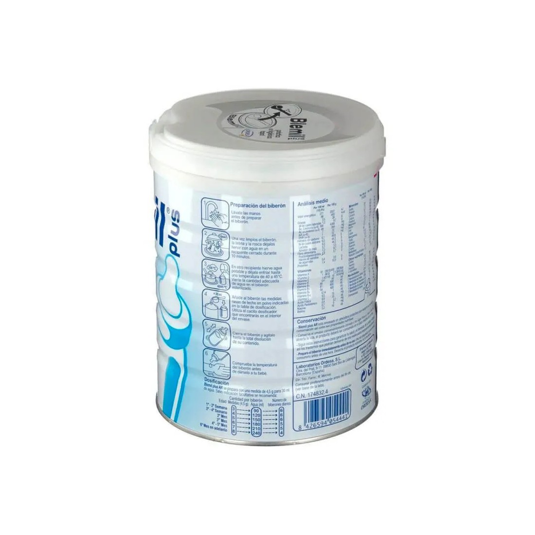 Blemil Plus Ar 800 Gramos preparación